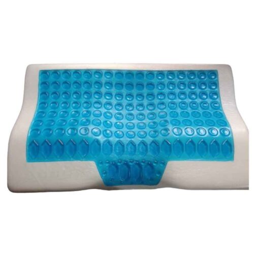 Cooling Gel Memory Foam Neck Pillow for Neck and Shoulder Pain