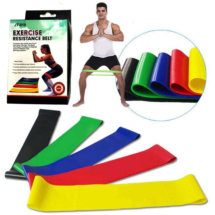 Originalsourcing 5 Size Resistance Loop Bands & Exercise Core