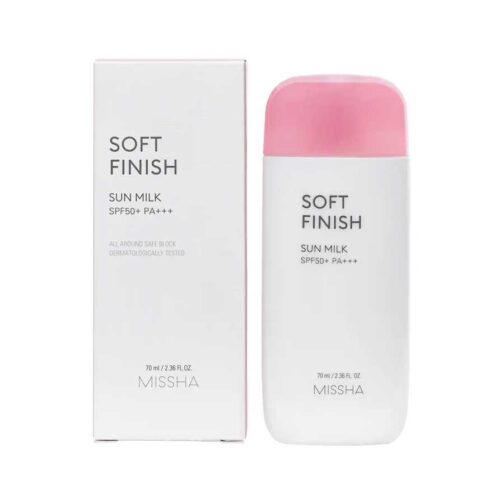 Missha soft finish sun milk